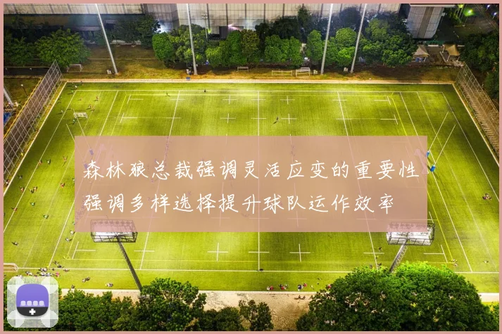 森林狼总裁强调灵活应变的重要性强调多样选择提升球队运作效率
